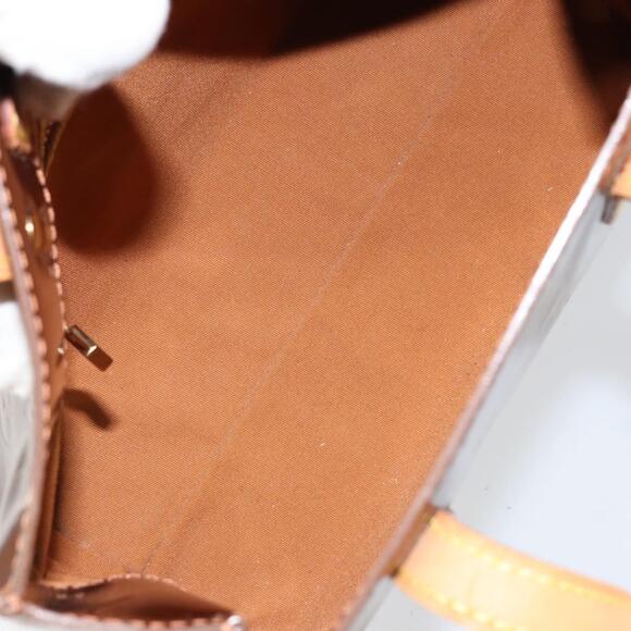 LOUIS VUITTON Monogram Vernis Reade PM Hand Bag Bronze...